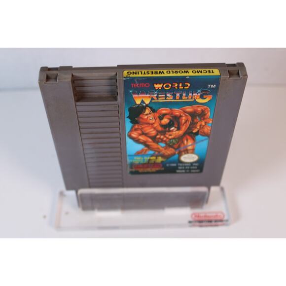 Tecmo World Wrestling (Nintendo Entertainment System, Nes , 1990) game only - Picture 2 of 8
